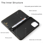 Custodia portafoglio in pelle flip per iPhone 13 Pro