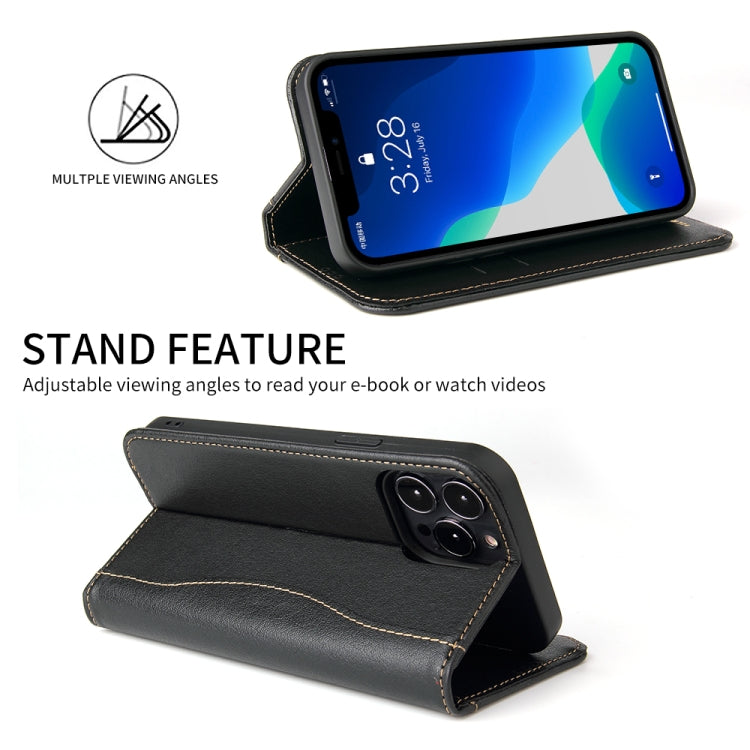Custodia portafoglio in pelle flip per iPhone 13 Pro