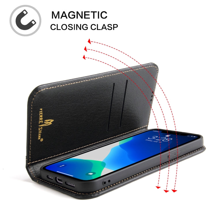 Custodia portafoglio in pelle flip per iPhone 13 Pro