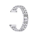 Per Samsung Smart Watch cinturino di ricambio in acciaio diamantato a doppia fila, 22mm