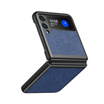 Lychee Texture All Inclusive Custodia protettiva antiurto, For Samsung Galaxy Z Flip3 5G