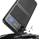Lychee Texture All Inclusive Custodia protettiva antiurto, For Samsung Galaxy Z Flip3 5G