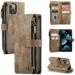 Custodia portafoglio in pelle PU con flip per iPhone 13 Pro Max