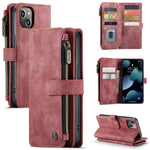 Custodia portafoglio in pelle PU con flip per iPhone 13 Pro Max
