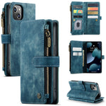 Custodia portafoglio in pelle PU con flip per iPhone 13 Pro Max