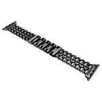 Cinturino di ricambio per cinturino in metallo da cowboy per Apple Watch Series, 7 41mm / 6 & SE & 5 & 4 40mm / 3 & 2 & 1 38mm, 7 45mm / 6 & SE & 5 & 4 44mm / 3 & 2 & 1 42mm