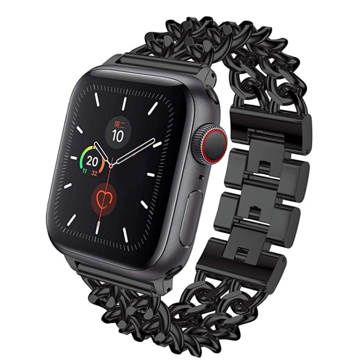 Cinturino di ricambio per cinturino in metallo da cowboy per Apple Watch Series, 7 41mm / 6 & SE & 5 & 4 40mm / 3 & 2 & 1 38mm, 7 45mm / 6 & SE & 5 & 4 44mm / 3 & 2 & 1 42mm