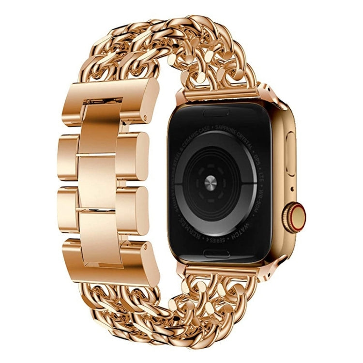 Cinturino di ricambio per cinturino in metallo da cowboy per Apple Watch Series, 7 41mm / 6 & SE & 5 & 4 40mm / 3 & 2 & 1 38mm, 7 45mm / 6 & SE & 5 & 4 44mm / 3 & 2 & 1 42mm