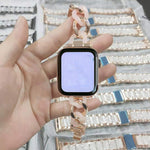 Catena da cowboy + cinturino di ricambio in metallo con cinturino in resina per la serie Apple Watch, 7 41mm / 6 & SE & 5 & 4 40mm / 3 & 2 & 1 38mm, 7 45mm / 6 & SE & 5 & 4 44mm / 3 & 2 & 1 42mm
