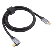 Cavo dati di trasmissione a gomito da USB-C/tipo-C maschio a USB-C/tipo-C, 0.5m, 1m, 1.5m, 2m, 3m