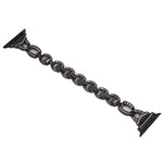 Cinturino di ricambio per cinturino di ricambio in acciaio inossidabile con diamanti per la serie Apple Watch, 7 41mm / 6 & SE & 5 & 4 40mm / 3 & 2 & 1 38mm, 7 45mm / 6 & SE & 5 & 4 44mm / 3 & 2 & 1 42mm