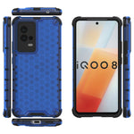 Custodia protettiva antiurto per PC a nido d'ape + TPU, For Vivo iQOO 8, For Vivo iQOO 8 Pro, For OPPO Reno6 Pro+ 5G, For OPPO Reno6 Z