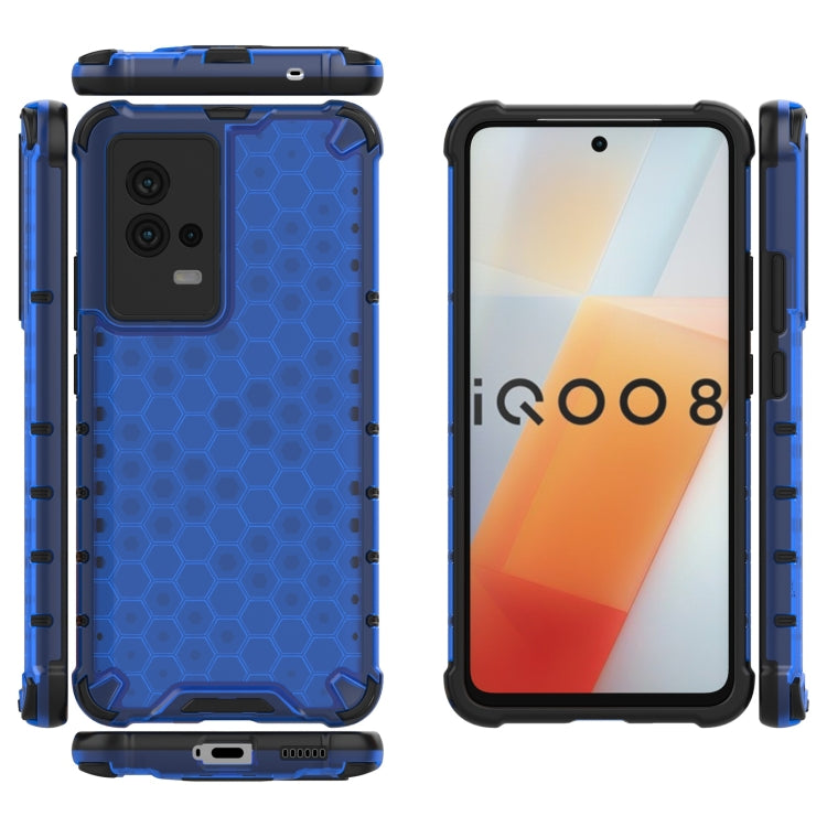 Custodia protettiva antiurto per PC a nido d'ape + TPU, For Vivo iQOO 8, For Vivo iQOO 8 Pro, For OPPO Reno6 Pro+ 5G, For OPPO Reno6 Z