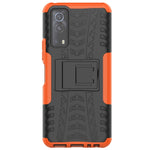 Custodia protettiva antiurto in TPU + PC per pneumatici con supporto, For OnePlus Nord 2 5G, For OPPO A94 4G, For OPPO Realme V13 5G, For Sony Xperia 1 III, For Vivo iQOO Z3