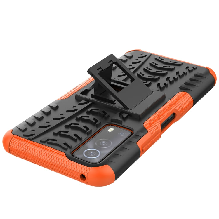 Custodia protettiva antiurto in TPU + PC per pneumatici con supporto, For OnePlus Nord 2 5G, For OPPO A94 4G, For OPPO Realme V13 5G, For Sony Xperia 1 III, For Vivo iQOO Z3