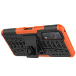 Custodia protettiva antiurto in TPU + PC per pneumatici con supporto, For OnePlus Nord 2 5G, For OPPO A94 4G, For OPPO Realme V13 5G, For Sony Xperia 1 III, For Vivo iQOO Z3