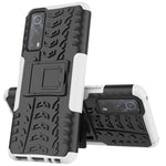 Custodia protettiva antiurto in TPU + PC per pneumatici con supporto, For OnePlus Nord 2 5G, For OPPO A94 4G, For OPPO Realme V13 5G, For Sony Xperia 1 III, For Vivo iQOO Z3