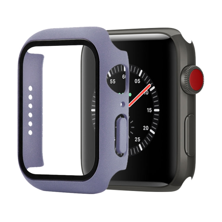 PC antiurto + custodia protettiva in vetro temperato con scatola imballata, For Apple Watch Series 3 & 2 & 1 42mm