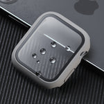 PC antiurto + custodia protettiva in vetro temperato con scatola imballata, For Apple Watch Series 3 & 2 & 1 42mm