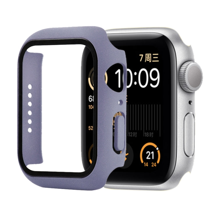 PC antiurto + custodia protettiva in vetro temperato con scatola imballata, For Apple Watch Series 6 / 5 / 4 / Watch SE 40mm