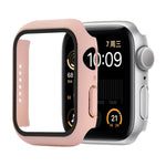 PC antiurto + custodia protettiva in vetro temperato con scatola imballata, For Apple Watch Series 6 / 5 / 4 / Watch SE 40mm