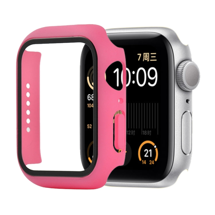 PC antiurto + custodia protettiva in vetro temperato con scatola imballata, For Apple Watch Series 6 / 5 / 4 / Watch SE 40mm