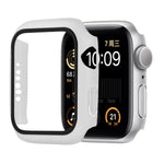 PC antiurto + custodia protettiva in vetro temperato con scatola imballata, For Apple Watch Series 6 / 5 / 4 / Watch SE 40mm