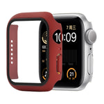 PC antiurto + custodia protettiva in vetro temperato con scatola imballata, For Apple Watch Series 6 / 5 / 4 / Watch SE 40mm