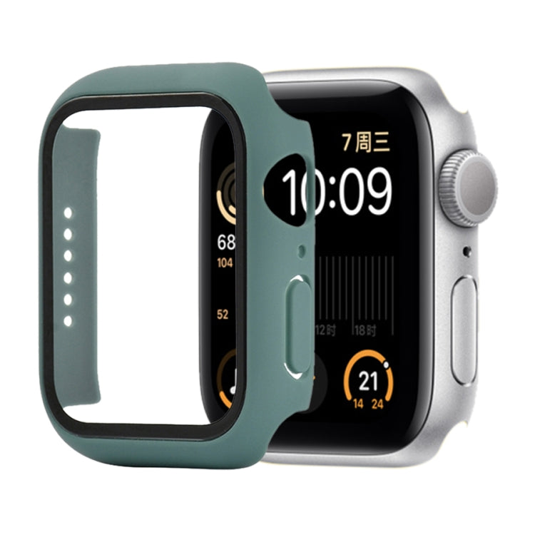 PC antiurto + custodia protettiva in vetro temperato con scatola imballata, For Apple Watch Series 6 / 5 / 4 / Watch SE 40mm
