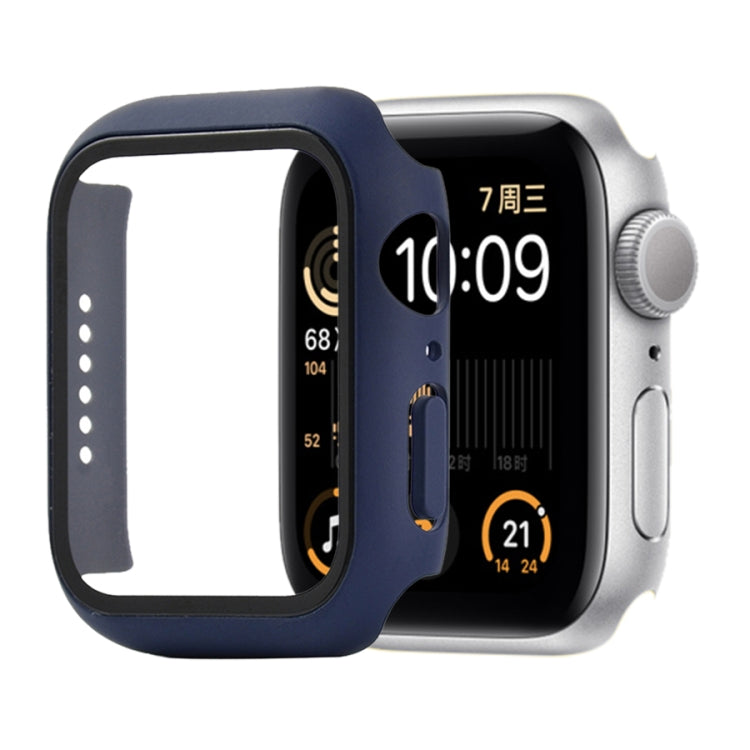 PC antiurto + custodia protettiva in vetro temperato con scatola imballata, For Apple Watch Series 6 / 5 / 4 / Watch SE 40mm
