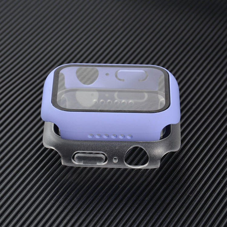 PC antiurto + custodia protettiva in vetro temperato con scatola imballata, For Apple Watch Series 6 / 5 / 4 / Watch SE 40mm