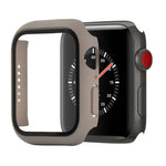 PC antiurto + custodia protettiva in vetro temperato con scatola imballata, For Apple Watch Series 3 & 2 & 1 38mm