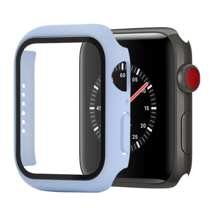 PC antiurto + custodia protettiva in vetro temperato con scatola imballata, For Apple Watch Series 3 & 2 & 1 38mm
