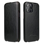 Custodia in pelle PU con vibrazione verticale per iPhone 13