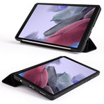 Flip orizzontale a 3 pieghe a nido d'ape in TPU antiurto + custodia in pelle PU con supporto, For Samsung Galaxy Tab A7 Lite T225