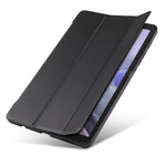 Flip orizzontale a 3 pieghe a nido d'ape in TPU antiurto + custodia in pelle PU con supporto, For Samsung Galaxy Tab A7 Lite T225