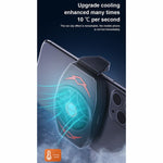 X-13 Radiatore per telefono cellulare silenzioso a vento freddo a scatto per telefoni cellulari con larghezza entro 90 mm, X-13