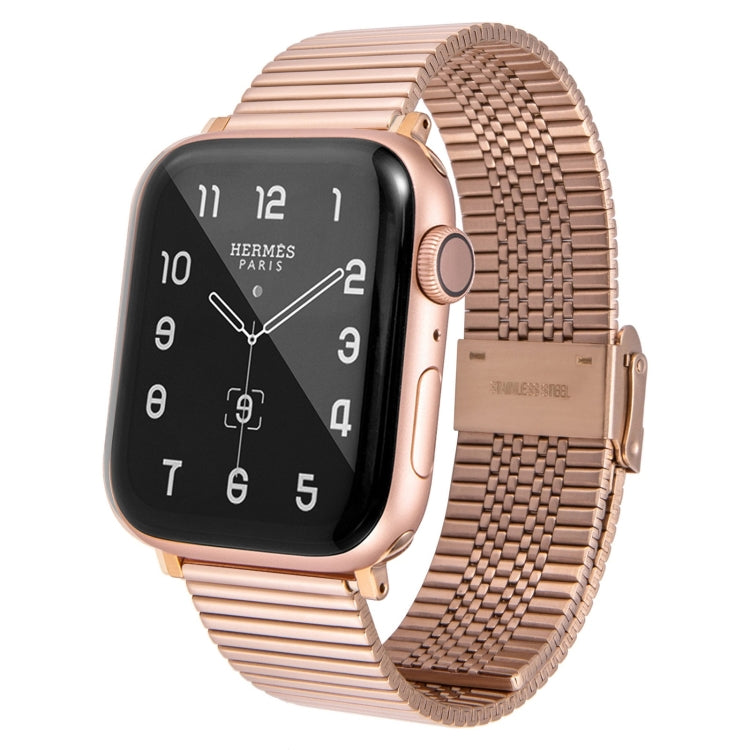 Cinturino di ricambio in acciaio multi-baht per Apple Watch Series, 7 45mm / 6 & SE & 5 & 4 44mm / 3 & 2 & 1 42mm, 7 41mm / 6 & SE & 5 & 4 40mm / 3 & 2 & 1 38mm