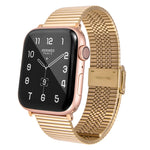 Cinturino di ricambio in acciaio multi-baht per Apple Watch Series, 7 45mm / 6 & SE & 5 & 4 44mm / 3 & 2 & 1 42mm, 7 41mm / 6 & SE & 5 & 4 40mm / 3 & 2 & 1 38mm