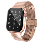 Cinturino di ricambio in acciaio multi-baht per Apple Watch Series, 7 45mm / 6 & SE & 5 & 4 44mm / 3 & 2 & 1 42mm, 7 41mm / 6 & SE & 5 & 4 40mm / 3 & 2 & 1 38mm