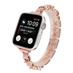 Cinturino di ricambio per cinturino in metallo a fila singola per Apple Watch Series, 7 41mm / 6 & SE & 5 & 4 40mm / 3 & 2 & 1 38mm, 7 45mm / 6 & SE & 5 & 4 44mm / 3 & 2 & 1 42mm