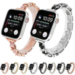 Cinturino di ricambio per cinturino in metallo a fila singola per Apple Watch Series, 7 41mm / 6 & SE & 5 & 4 40mm / 3 & 2 & 1 38mm, 7 45mm / 6 & SE & 5 & 4 44mm / 3 & 2 & 1 42mm