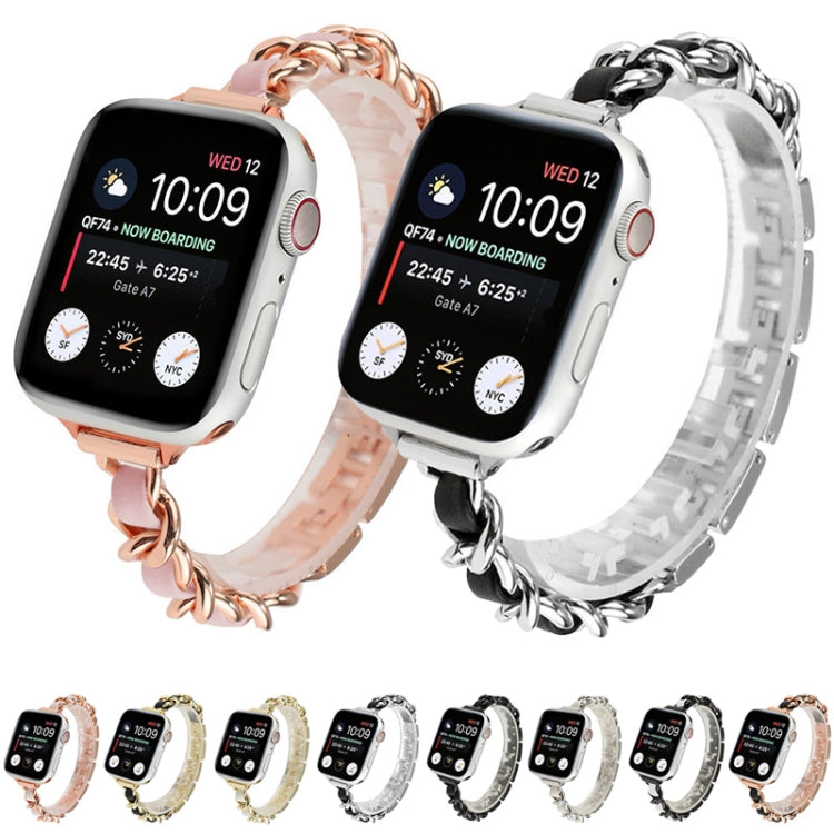 Cinturino di ricambio per cinturino in metallo a fila singola per Apple Watch Series, 7 41mm / 6 & SE & 5 & 4 40mm / 3 & 2 & 1 38mm, 7 45mm / 6 & SE & 5 & 4 44mm / 3 & 2 & 1 42mm