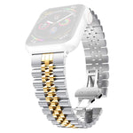 Cinturino in acciaio 20mm per Apple Watch compatibile