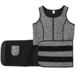 Gilet modellante vita in neoprene uomo