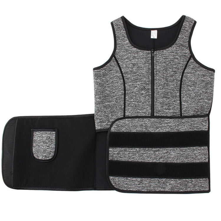 Gilet modellante vita in neoprene uomo