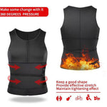 Gilet modellante vita in neoprene uomo
