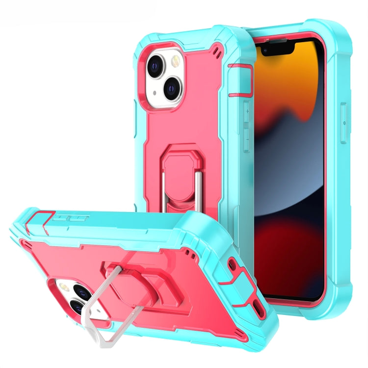 Custodia antiurto 3 strati con supporto per iPhone 13 mini
