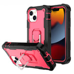 Custodia antiurto 3 strati con supporto per iPhone 13 mini