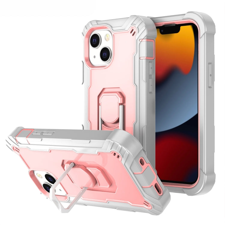 Custodia antiurto 3 strati con supporto per iPhone 13 mini
